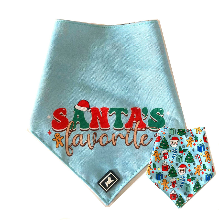 Bandana reversible Santa´s Favorite